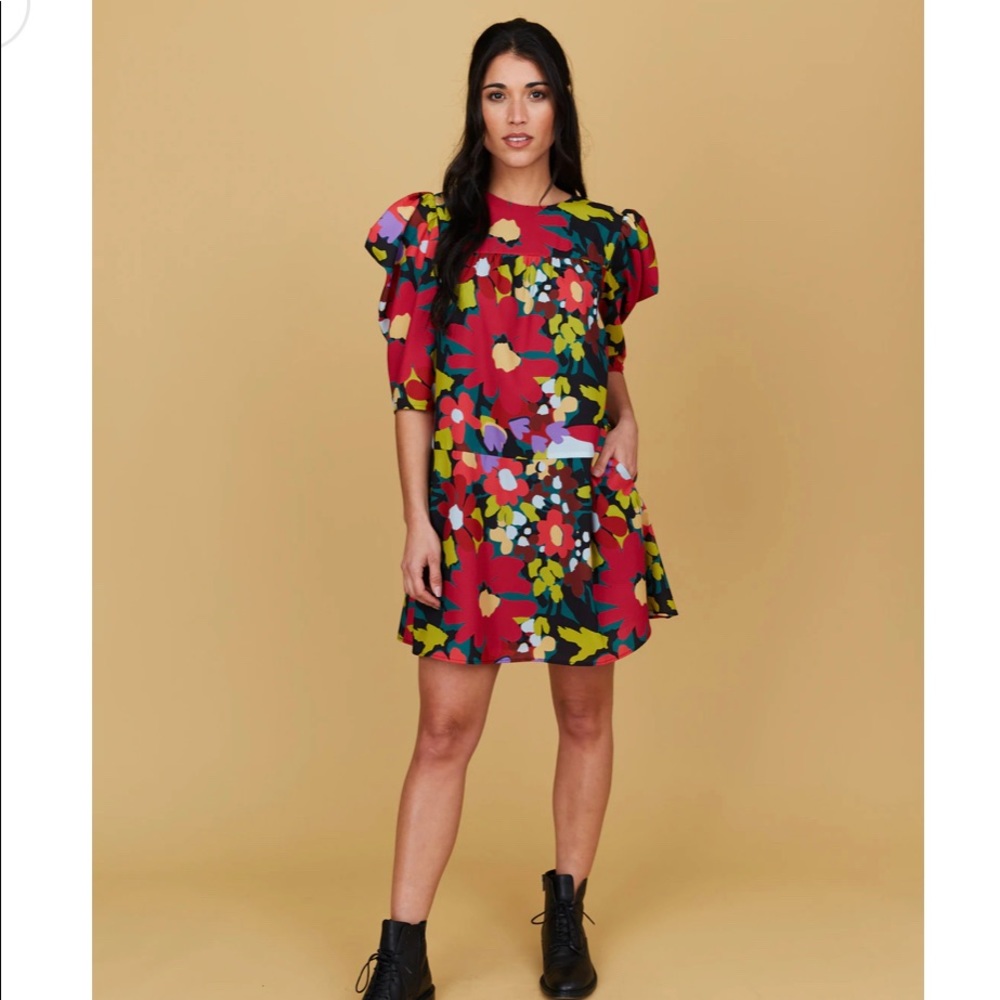 Crosby by Mollie Burch Baker Dress in Woodlands size Small- NWT